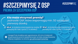 plakat szczepimy się z OSP