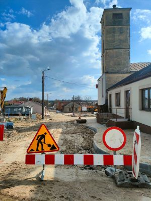 prace budowlane- Przebudowa ulicy Mickiewicza i Floriańskiej w Tuliszkowie (3)