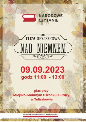 plakat narodowe czytanie