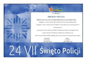 życzenia z okazji święta Policji 2024
