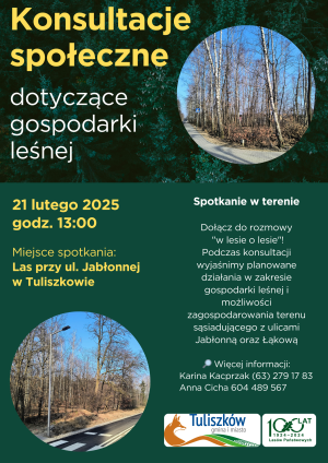 plakat spotkanie lasplakat spotkanie