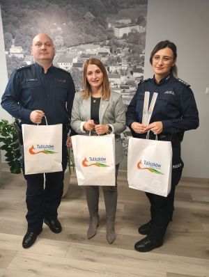 Przekazanie odblasków