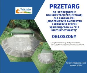 Amfiteatr przetarg na sporządzenie dokumentacji ogłoszony