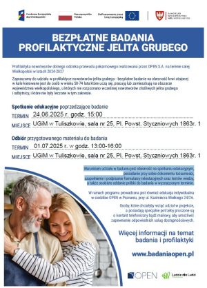 Badania w kierunku raka jelita grubego