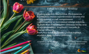 Z okazji Dnia Edukacji Narodowej