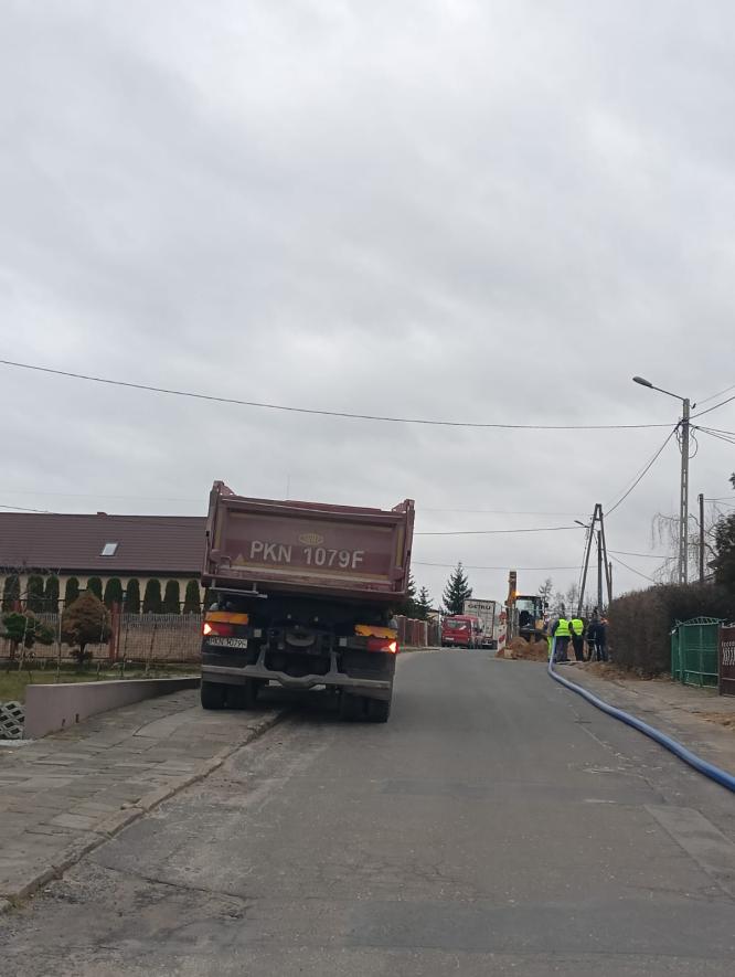 W Tuliszkowie trwają prace związane z budową ulicy Bartłomieja Patrzykąta.