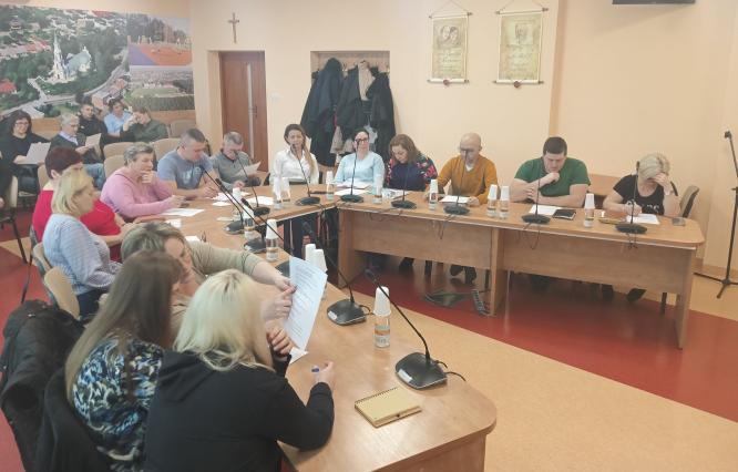 Spotkanie z sołtysami i przedstawicielami kół gospodyń wiejskich.