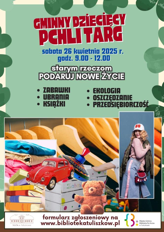 Gminny Dziecięcy Pchli Targ.