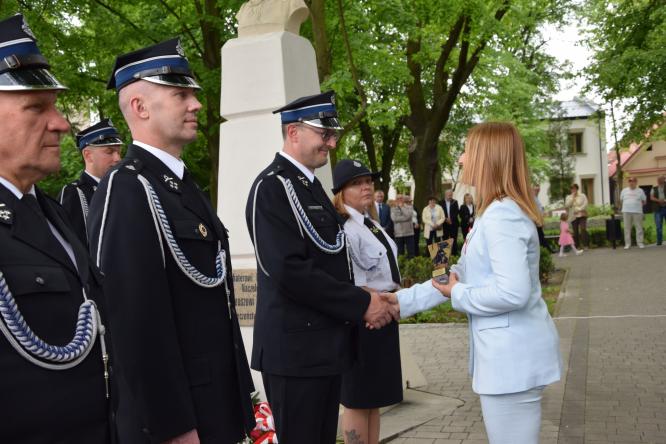 Uroczyste obchody Święta Konstytucji 3 Maja oraz Dnia Strażaka.