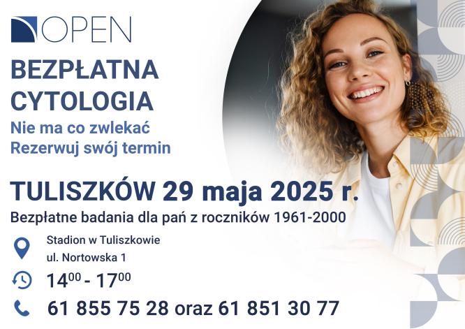 Dbaj o zdrowie – skorzystaj z bezpłatnych badań w Tuliszkowie!