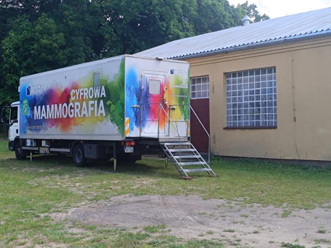 Bezpłatne badania mammograficzne w Piętnie.