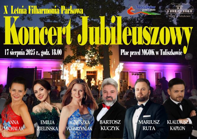 X Letnia Filharmonia Parkowa - Koncert Jubileuszowy.