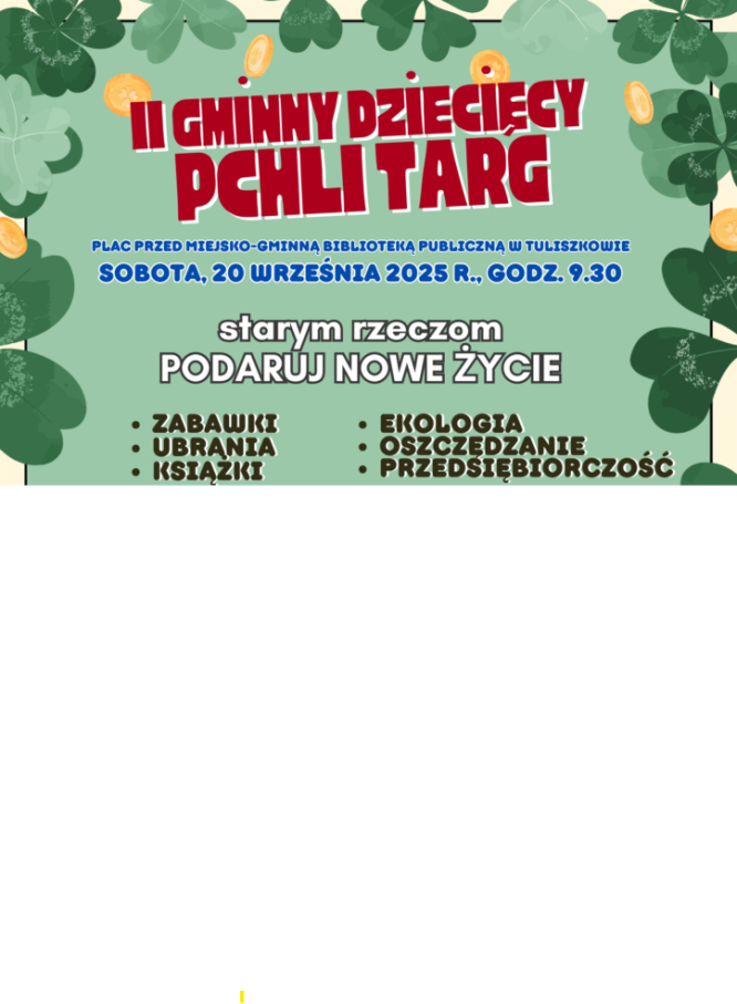 II Gminny Dziecięcy Pchli Targ