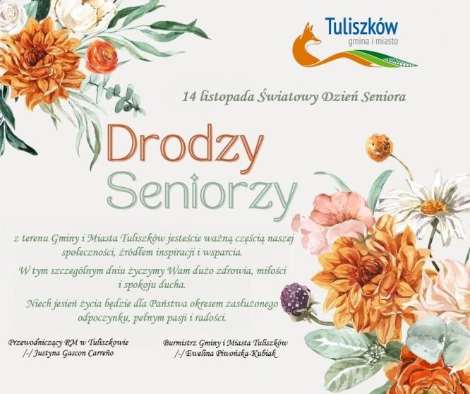 14 listopada Światowy Dzień Seniora