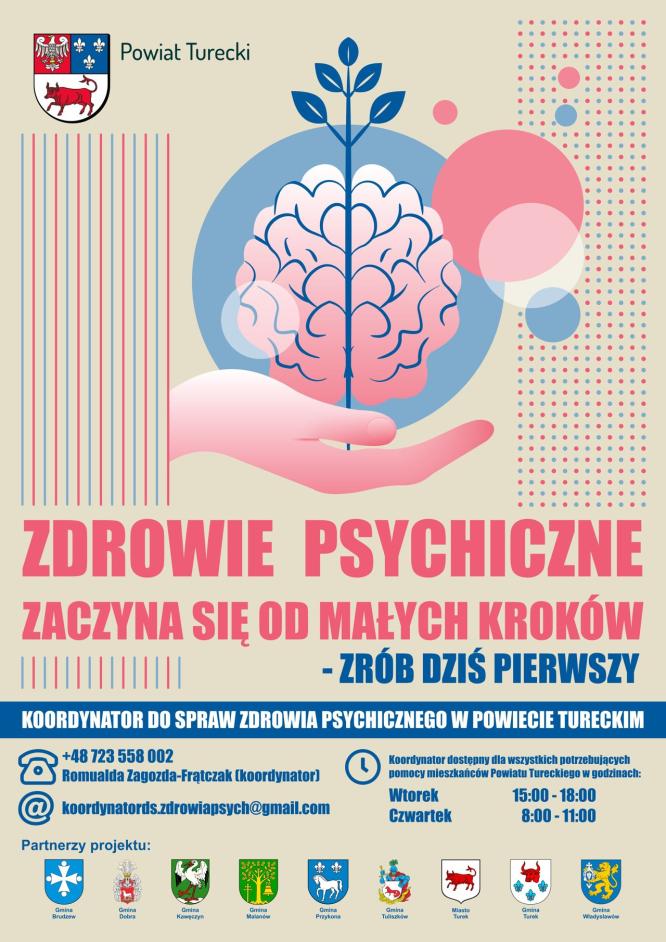 Koordynator ds. zdrowia psychicznego.