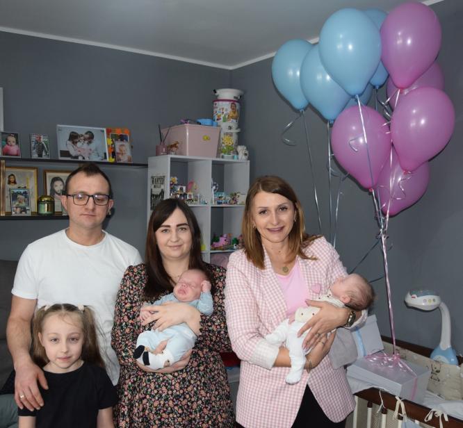 Michalina i Nikodem to pierwsze dzieci urodzone  w 2026 roku w Gminie i Mieście Tuliszków