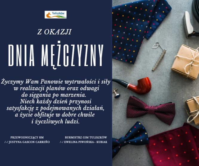 Życzenia z okazji Dnia Mężczyzny.