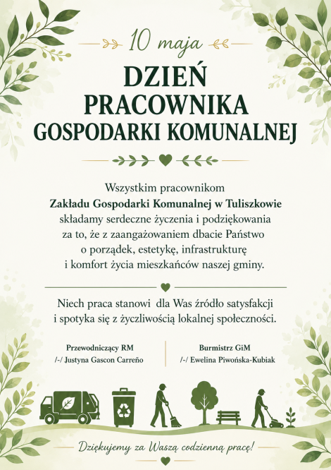 Dzień Pracownika Gospodarki Komunalnej
