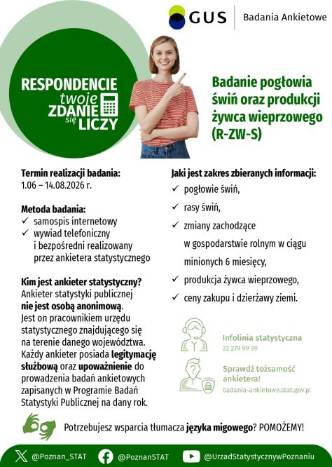 Informacja Urzędu Statystycznego w Poznaniu