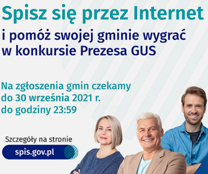 Rusza Konkurs Prezesa GUS na najbardziej cyfrową gminę Narodowego Spisu Powszechnego Ludności i Mieszkań 2021.