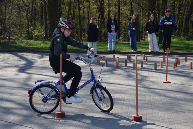 Etap gminny Ogólnopolskiego Turnieju Bezpieczeństwa w Ruchu Drogowym.